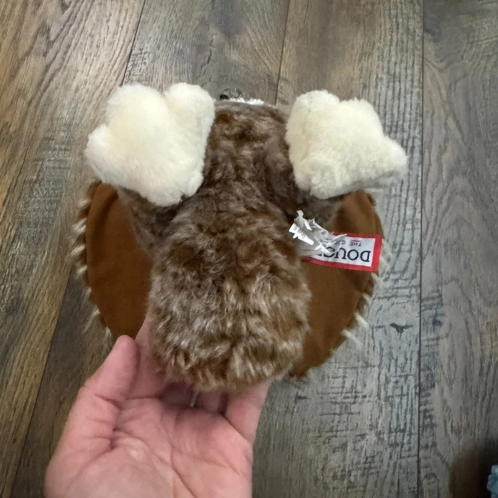 Douglas Cuddle Toy‎ Great Horned Owl Plush Brown White Stuffed Animal 10.5 inch